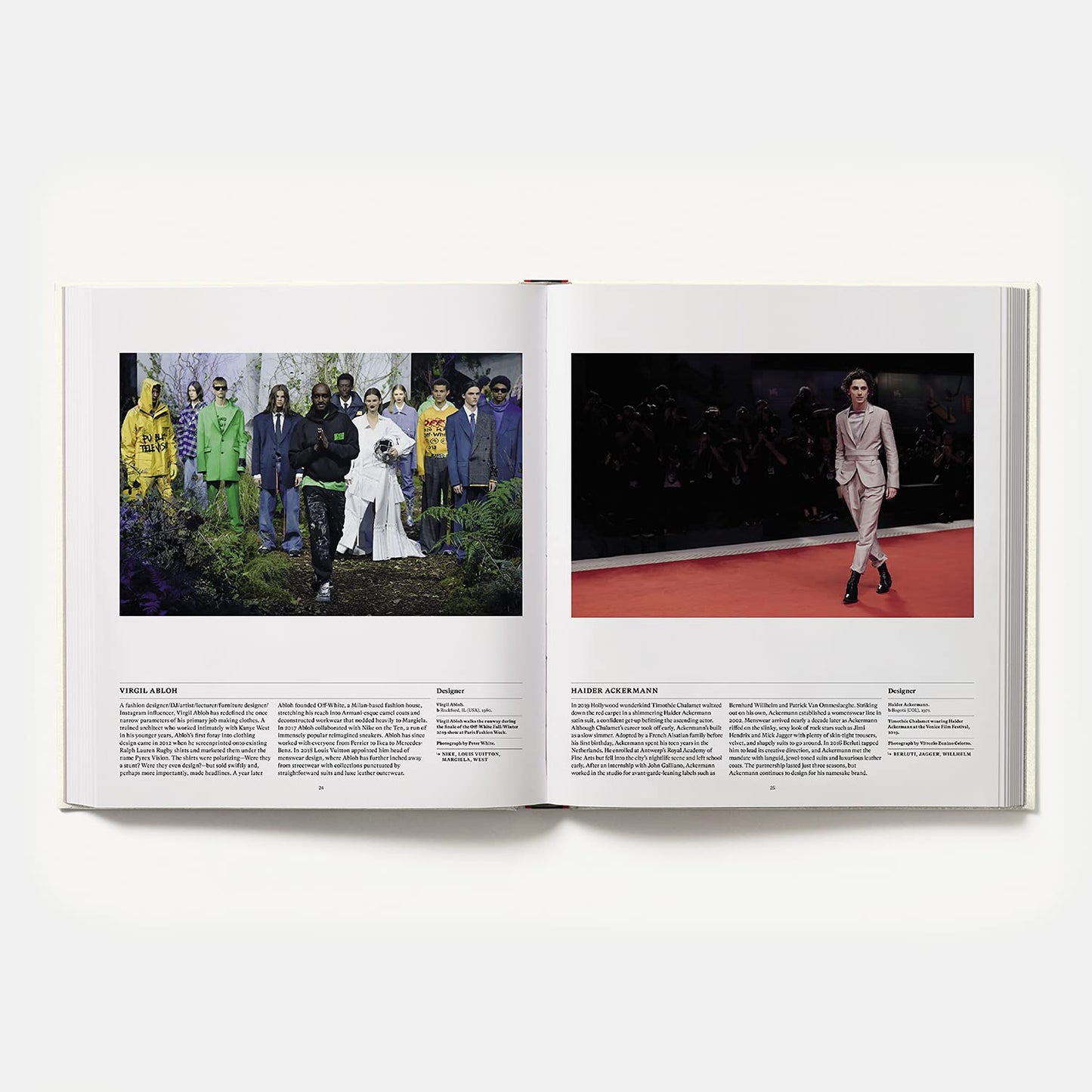 Le livre de mode masculine