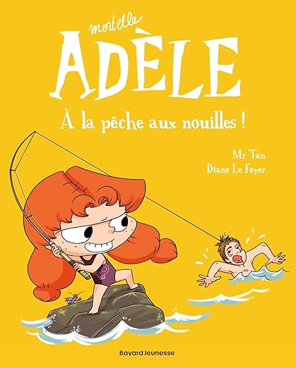 BD mortelle adele tome à la péche aux nouilles