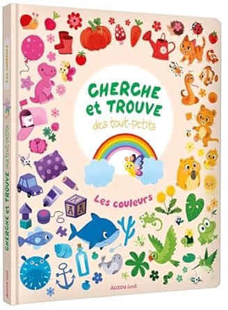 Cherche et trouve des tout-petits - Les couleurs