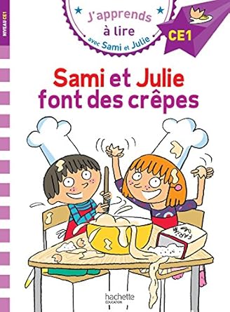 Samie et julie CE1 sami et julie font des crepes