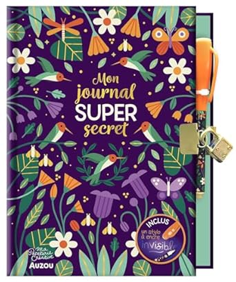 Ma papeterie créative - Mon carnet secret - Encre invisible