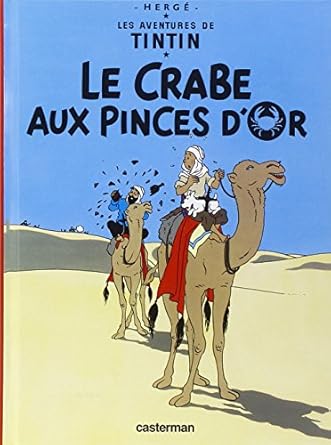 Les aventures de Tintin le crabe aux pinces d'or
