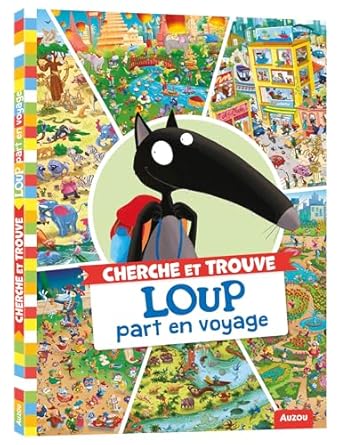 Cherche & trouve loup part en voyage