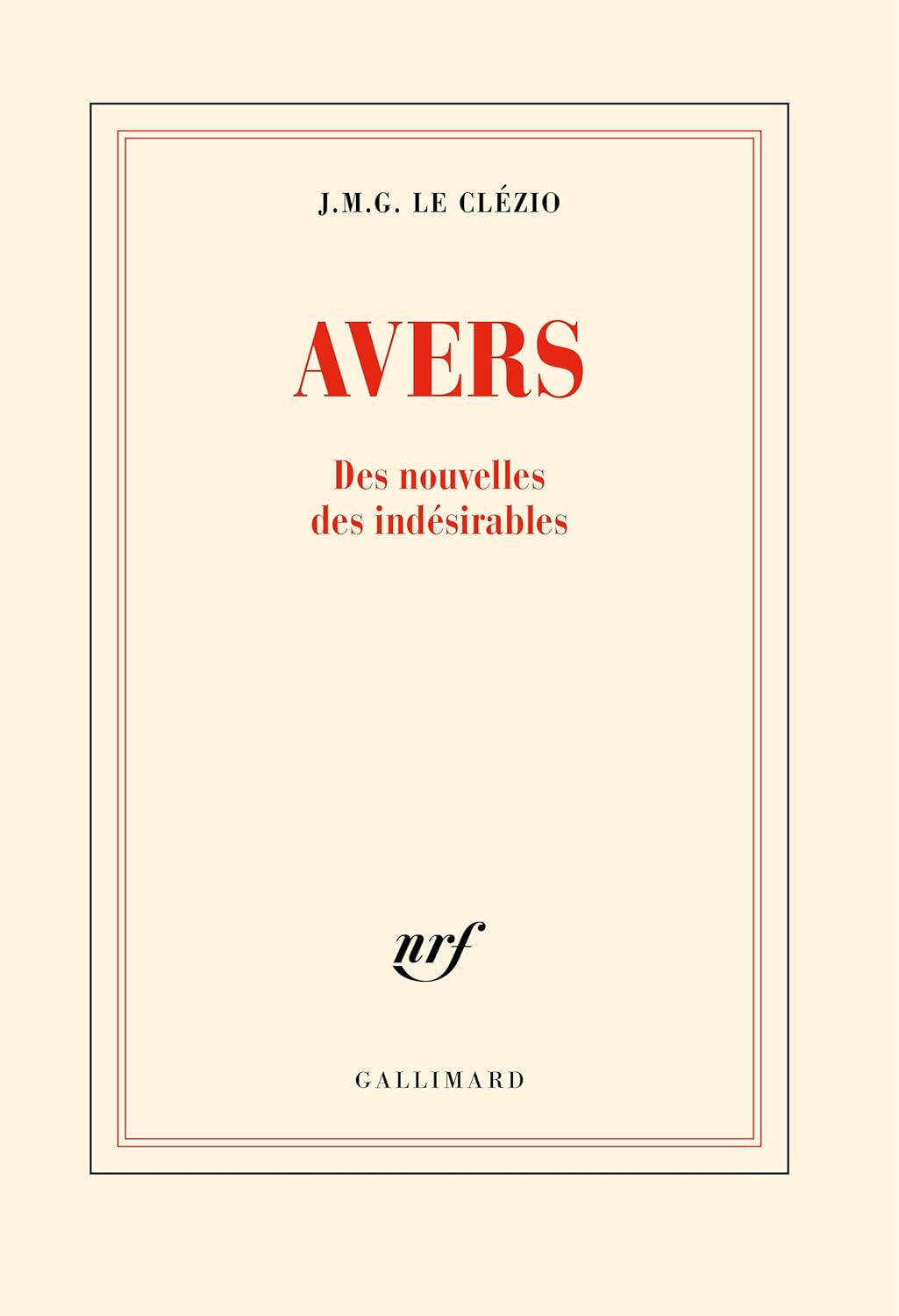 Avers: Des nouvelles des indésirables 
