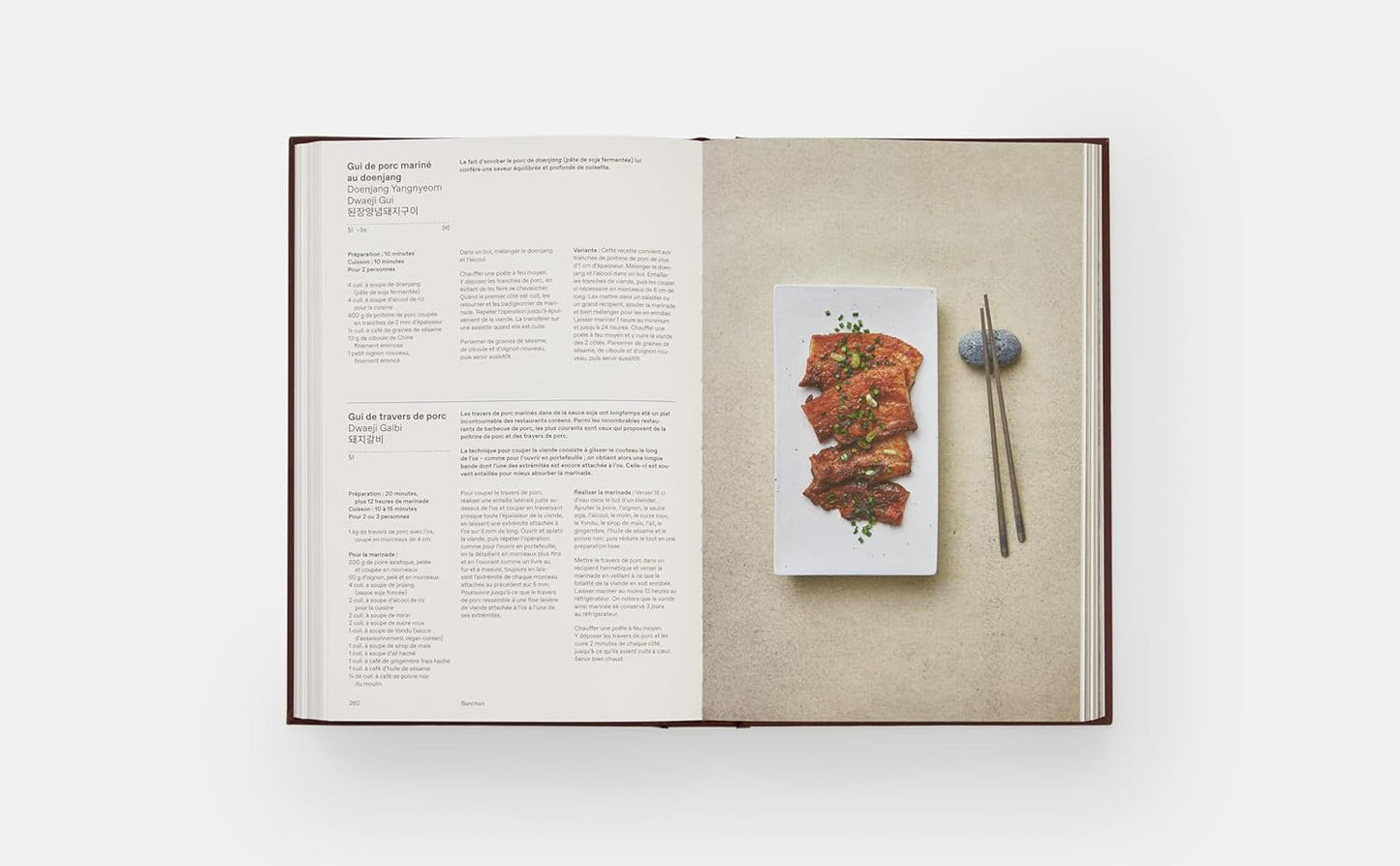 Le livre de la cuisine coréenne