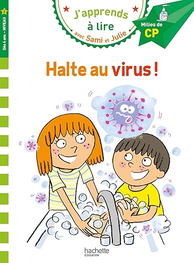 Samie et julie cp niveau 2 halte au virus