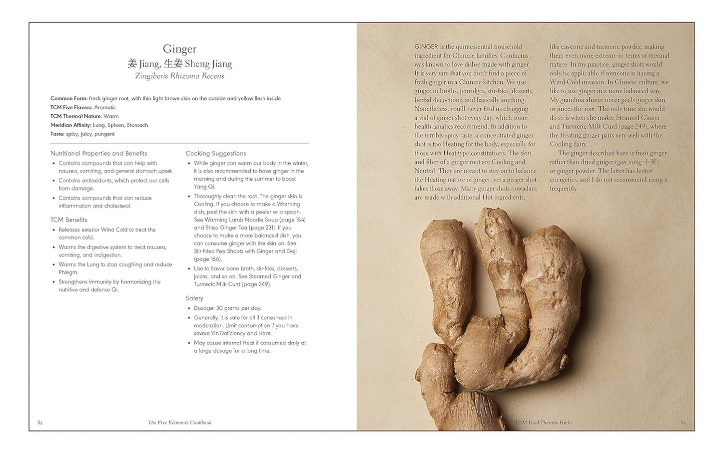 Le livre de cuisine des cinq éléments
