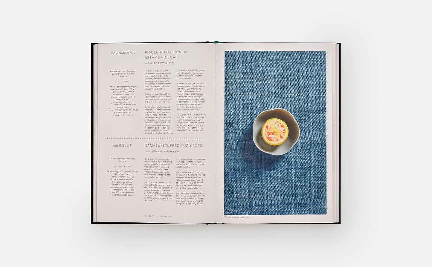 Le Japon, le livre de recettes végétariennes
