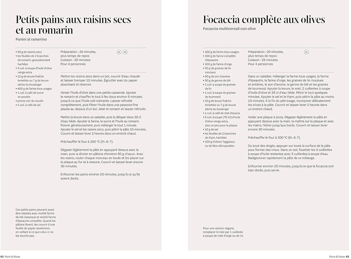 La cuillère d'argent végétarienne: Recettes italiennes classiques et d'aujourd'hui
