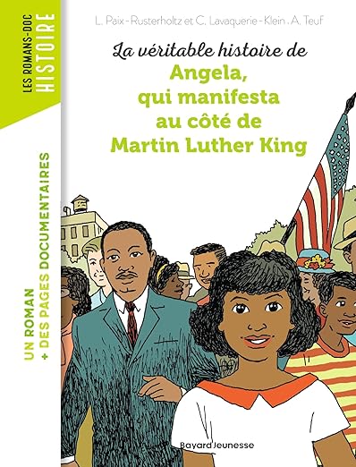 La véritable histoire de angela qui manifesta qui au cote de martin luther king